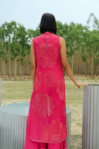 Fuchsia Delilah Jacket set