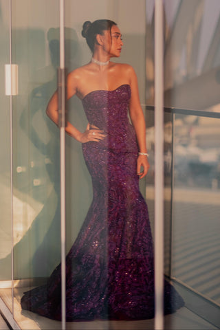 Sayani Gupta in Maryse Lehenga Set