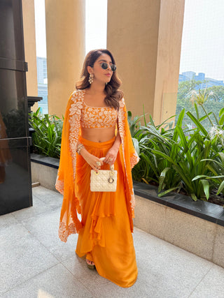 Isha Multani in Lea Cape Set