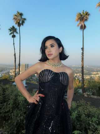 Navdeep Kaur in Zoelle Lehenga Set