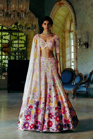 Ivory Ayana Lehenga