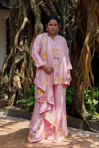 Bright Pink Ayana Kurta set
