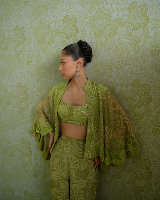 Fleur Cape set