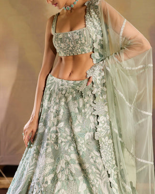 Vridi Lehenga set